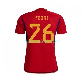 Maillot de Foot Espagne PEDRI 26 Domicile Coupe du monde 2022